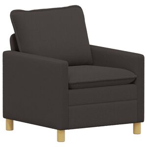vidaXL Sof&aacute; Cinzento-Escuro 76 x 81 x 87,5 cm Tecido
