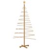 vidaXL &Aacute;rvore de Natal de Madeira Castanho 180 cm Bambu
