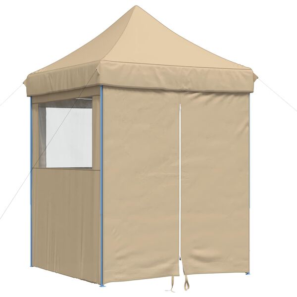 vidaXL Tenda de Festa Bege 200 x 200 x 306 cm Tecido Oxford