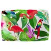 vidaXL Conjunto de Almofadas para Palete Floral 2 pcs Selva Tropical