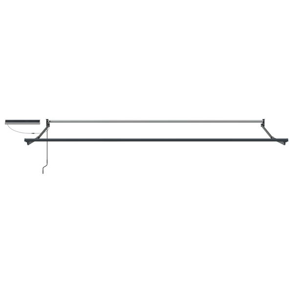 vidaXL Toldo Retr&aacute;til El&eacute;trico Branco 4 x 2 m