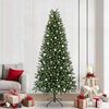 vidaXL &Aacute;rvore de Natal Artificial com 300 LEDs Verde 240 cm PE e PVC