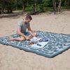 Bo-Camp Tapete de exterior Chill mat Oriental 5x2,5 m XXL champanhe