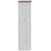 vidaXL Roupeiro com 3 portas branco 118x50x171,5 cm pinho Panam&aacute;