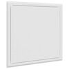 vidaXL Painel de Acesso Branco 43.5 x 33 x 3 cm A&ccedil;o