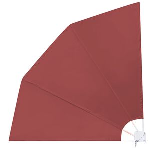 vidaXL Toldo lateral dobr&aacute;vel para varanda 210x210 cm terracota