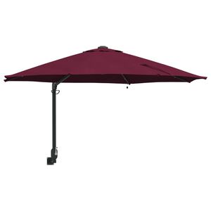 vidaXL Guarda-sol de Jardim 248 x 248 x 148 cm Poli&eacute;ster e A&ccedil;o