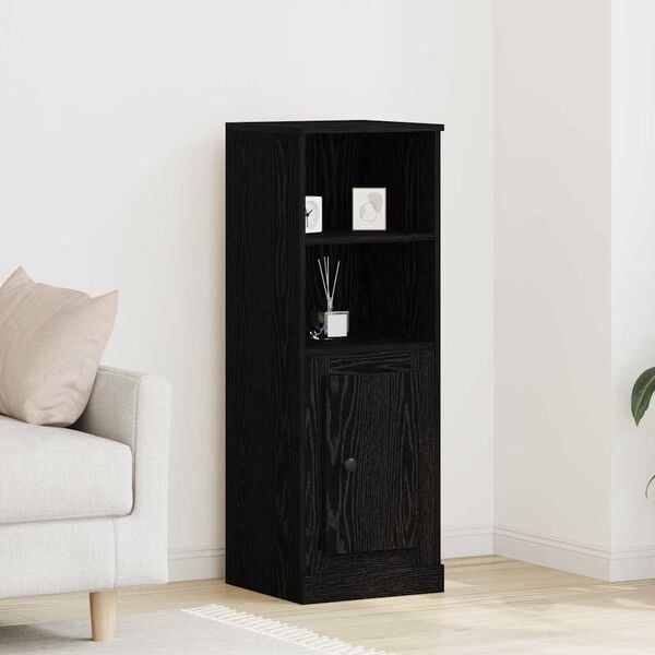 vidaXL Highboard Carvalho Preto 36 x 35.5 x 103.5 cm