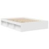 vidaXL Estrutura de cama 140x190 cm branco