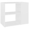vidaXL M&oacute;vel lateral 60x30x50 cm derivados de madeira branco
