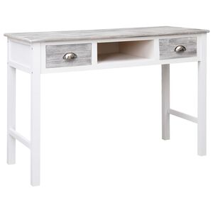 vidaXL Secret&aacute;ria 110x45x76 cm madeira cinzento
