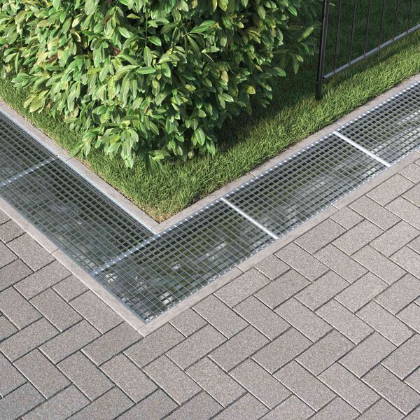 vidaXL Grelha Prateado 80 x 40 x 2 cm A&ccedil;o Galvanizado a Quente