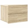 vidaXL Mesa de cabeceira 40x30x30 cm contraplacado carvalho sonoma