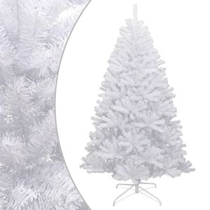 vidaXL &Aacute;rvore de Natal artificial articulada c/ flocos de neve 210 cm