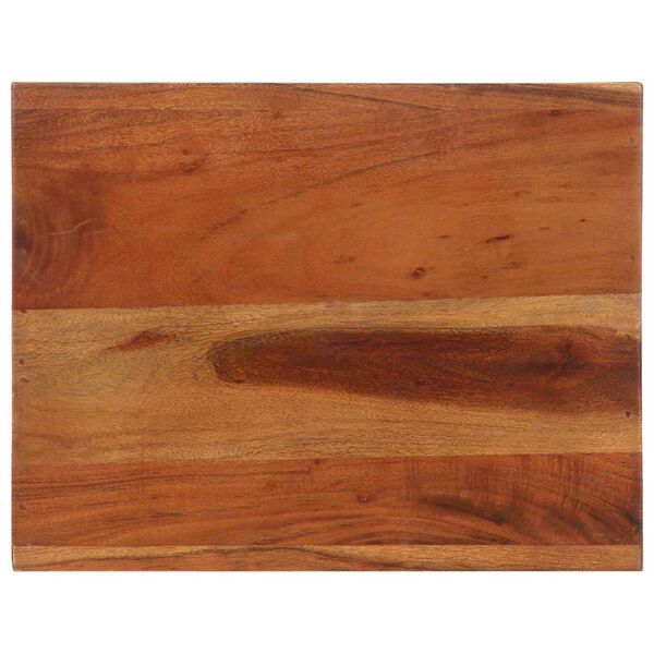 vidaXL Mesa de apoio 37x29x40 cm madeira de ac&aacute;cia maci&ccedil;a