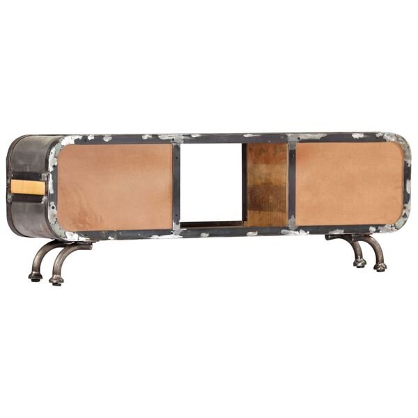 vidaXL Móvel de TV 120x30x42 cm madeira de mangueira maciça