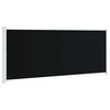 vidaXL Toldo lateral retr&aacute;til para p&aacute;tio 200x514 cm preto