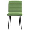 vidaXL Cadeiras de jantar 4 pcs veludo verde-claro