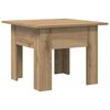 vidaXL Mesa de centro Carvalho Artesanal 55 x 55 x 42 cm