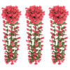 vidaXL Grinaldas de flores 3 pcs 85 cm rosa