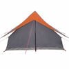 vidaXL Barraca Familiar com telhado Cinza e Laranja 315 x 286 x 200 cm