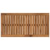 vidaXL Tampo de Mesa 80,5 x 40 x 2 cm Retangular Natural