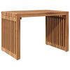 vidaXL Mesa Lateral de Jardim Castanho 50 x 32,5 x 35 cm