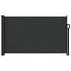 vidaXL Toldo lateral retr&aacute;til 117x300 cm preto