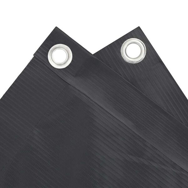 vidaXL Tela de privacidade para varanda 300x75 cm PVC antracite