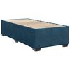 vidaXL Cama boxspring com colch&atilde;o 100x200 cm veludo azul