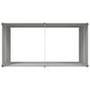 vidaXL Floreira Ivory 195 x 100 x 45 cm A&ccedil;o Galvanizado
