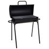 ProGarden Barbecue cil&iacute;ndrico a carv&atilde;o 33 cm de di&acirc;metro