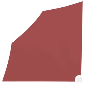 vidaXL Toldo lateral dobr&aacute;vel para varanda 140x140 cm terracota