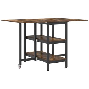 vidaXL Mesa de Jantar 122 x 80 x 76,5 cm Derivados de Madeira