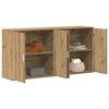 vidaXL Buffet 2 pcs Carvalho Artesanal 79 x 38 x 80 cm