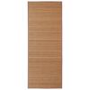Tapete retangular bambu 150 x 200 cm castanho