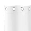 vidaXL Cortinas Blackout com Argolas 2 pcs Branco Puro 260 x 140 cm
