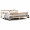 vidaXL Cama sem colch&atilde;o 200x200 cm madeira de pinho maci&ccedil;a
