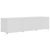 vidaXL M&oacute;vel de TV 120x34x30 cm contraplacado branco