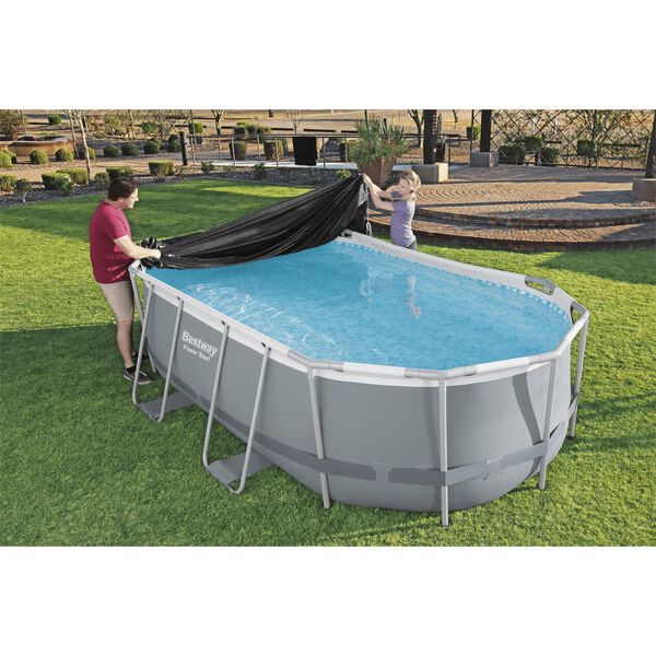 Bestway Cobertura de piscina Flowclear 418x230 cm