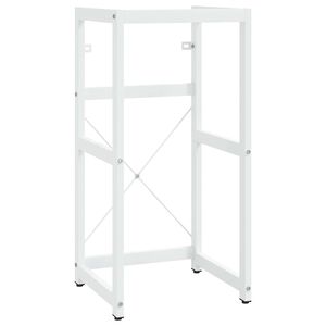 vidaXL Estrutura p/ lavat&oacute;rio casa de banho ferro 40x38x83 cm branco