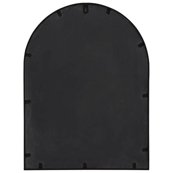 vidaXL Espelho p/ uso interior 60x45 cm ferro preto