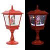vidaXL Candeeiro pedestal natal&iacute;cio com Pai Natal 64 cm LED