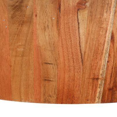 vidaXL Mesa de centro Ø52x30 cm madeira de acácia maciça