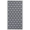 vidaXL Tapete de exterior 160x230 cm ARAKIL PP preto