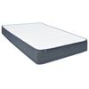 vidaXL Colch&atilde;o para cama box spring 140x190x20 cm maciez m&eacute;dia tecido