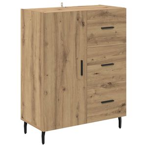 vidaXL Buffet Carvalho Artesanal 69,5 x 34 x 90 cm