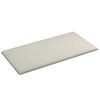 vidaXL Cabeceira de Parede 12 pcs Creme 30 x 15 cm Veludo