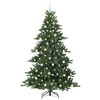vidaXL &Aacute;rvore de Natal Articulada Artificial Verde 210 cm PVC e A&ccedil;o