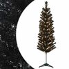 vidaXL &Aacute;rvore Slim de Natal Artificial 150 cm 150 LED Branco quente